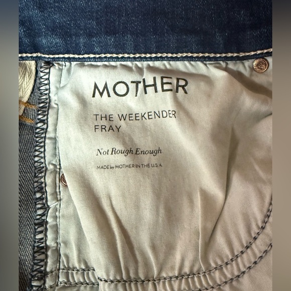 MOTHER The Weekender Fray Not Rough Enough 29 - Picture 10 of 14